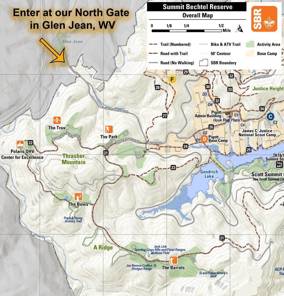 map - The Summit Bechtel Reserve